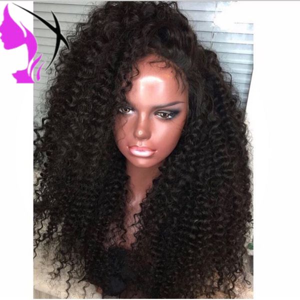 Fast Shipping Side Part High Temperature Fiber Afro Kinky Curly