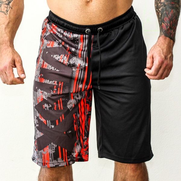 

high waist shorts men gyms clothing baggy joggers sweatpants cotton mma mtb bodybuilding harem short slacks male casual shorts, White;black