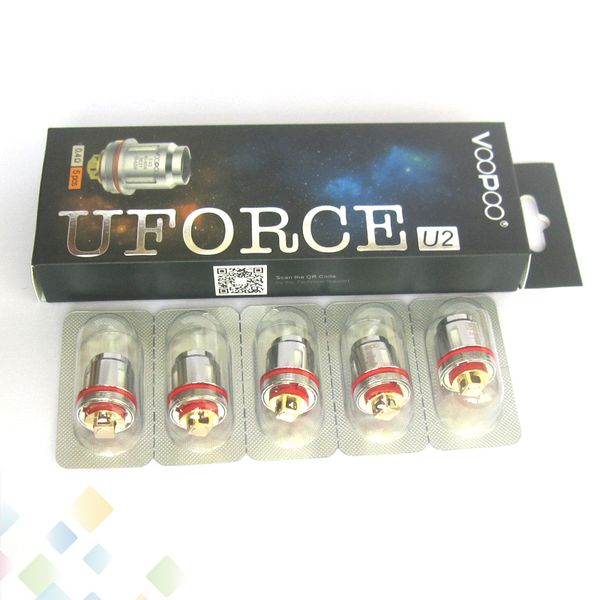 

Authentic VOOPOO UFORCE U2 0.4ohm U4 0.23ohm Coil Head Replacement Coils Core For Uforce Tank Atomizer DHL Free