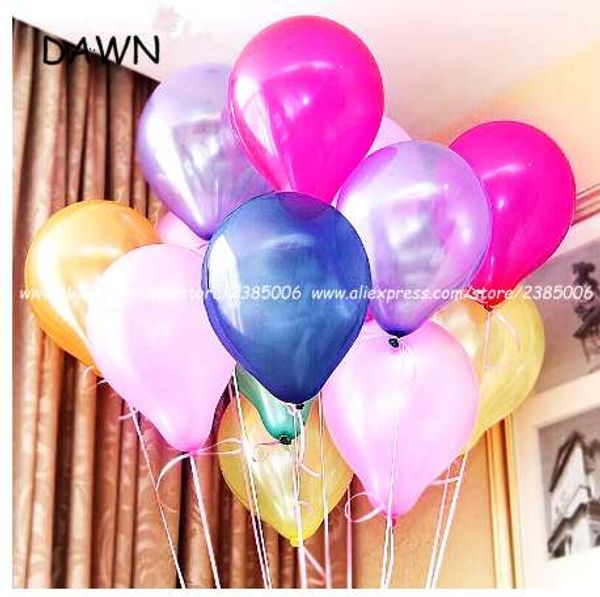 

inflatable party birthday/wedding 1.5g supplies balloon latex air 10pcs/lot balls toys birthday 10inch party decoration balloons ficlr