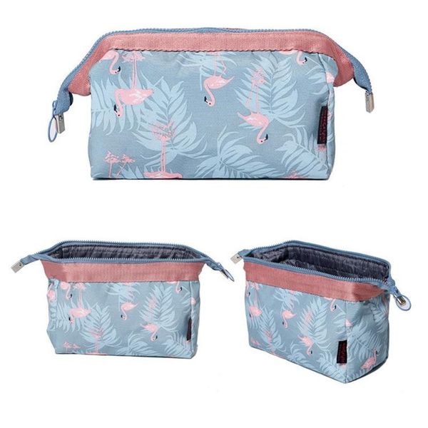 

new flamingo women cosmetic bag make up bag travel portable waterproof makeup toiletry kits