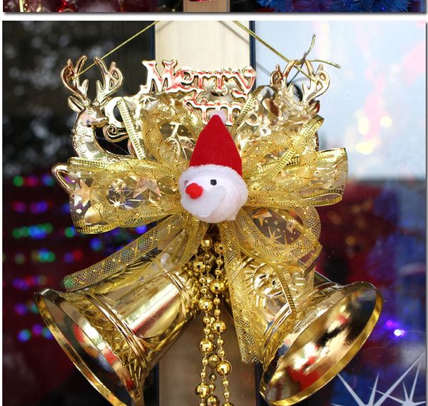 Large Christmas Bell Ornaments Christmas Tree Decoration Gifts