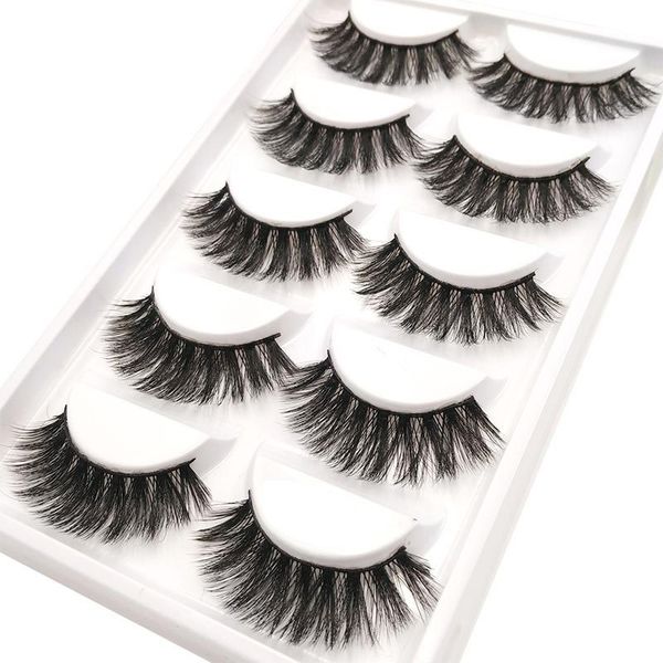 

yokpn new real 3d mink eyelashes multilayer thick false eyelashes long fake eye lashes stage makeup lashes tool
