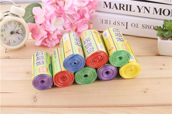 

50*45cm color large size thickening garbage bag continuous winding point garbage bag
