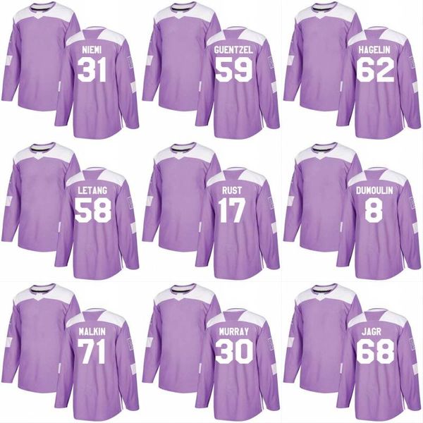 

2018 Fights Cancer Jersey 43 Conor Sheary 15 Riley Sheahan 12 Dominik Simon 39 Jean-Sabastien Dea Custom Hockey Jerseys