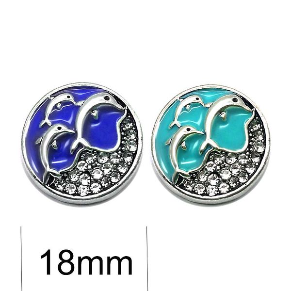 

metal rhinestone snap buttons w176 diy jewelry fit 18mm snap button necklaces/bracelets for women gift accessories