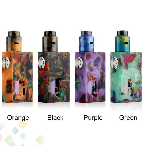 

100% Original Aleader Funky Squonk BF Kit Vape Box Mod Resin Edition with Bottom Feeding 7ml Bottle 810 Drip Tip DHL Free