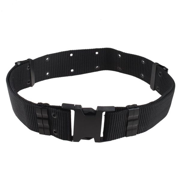 

2.25'' tactical marine style nylon heavy duty belt(black, Black;brown