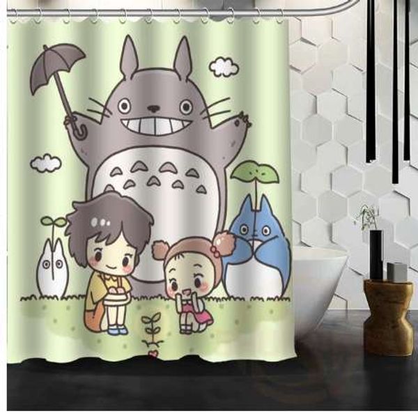 2019 New All Studio Ghibli Character Totoro Custom Shower Curtain