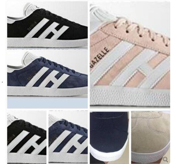 

2018 Мужская Газель классический повседневная плоские туфли замшевые кроссовки от