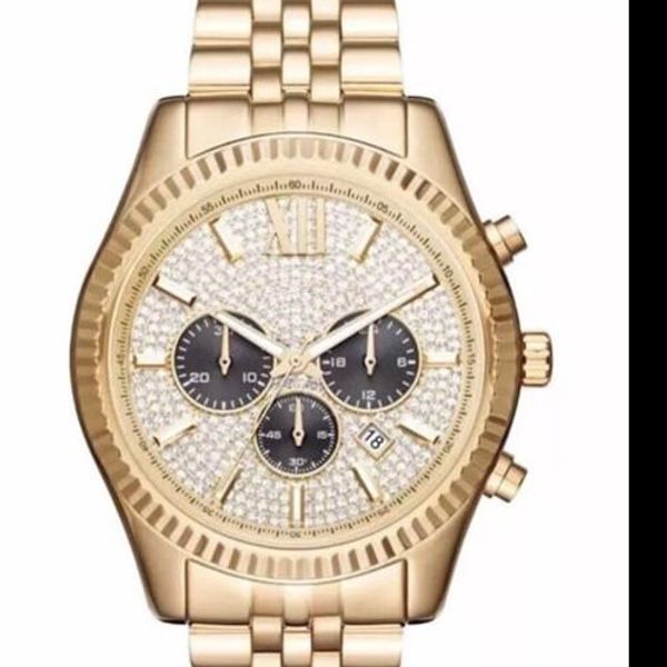 Мода Классический Бизнес Большой Циферблат Diamond M 8494 8515 Коробка Роскошные Продажи Женские Часы Часы Наручные Часы
