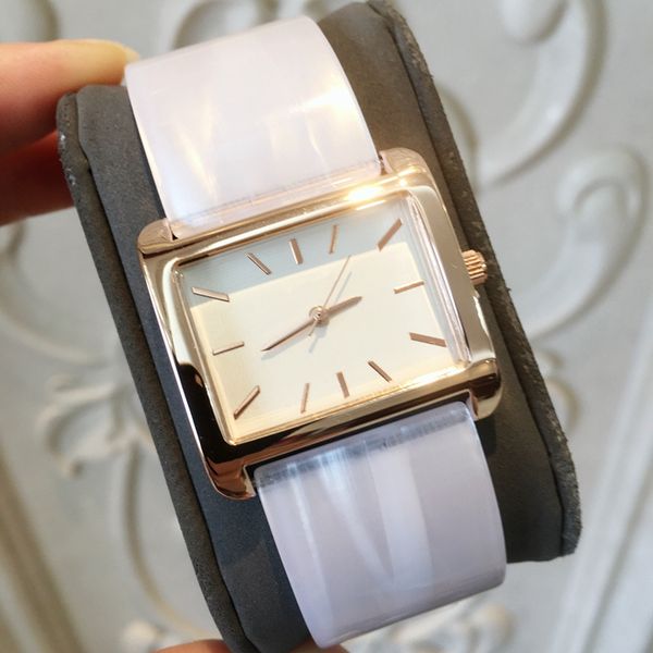 

2018 new dress fashion plastic bracelet women wristwatches luxury lady watch stainless steel party fashion brand wristwatch, Slivery;brown
