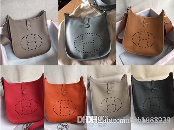 

Women fa hion cla ic ca ual evelyn h genuine leather handbag hollow out cro body ladie clutch pur e and handbag me enger houlder bag