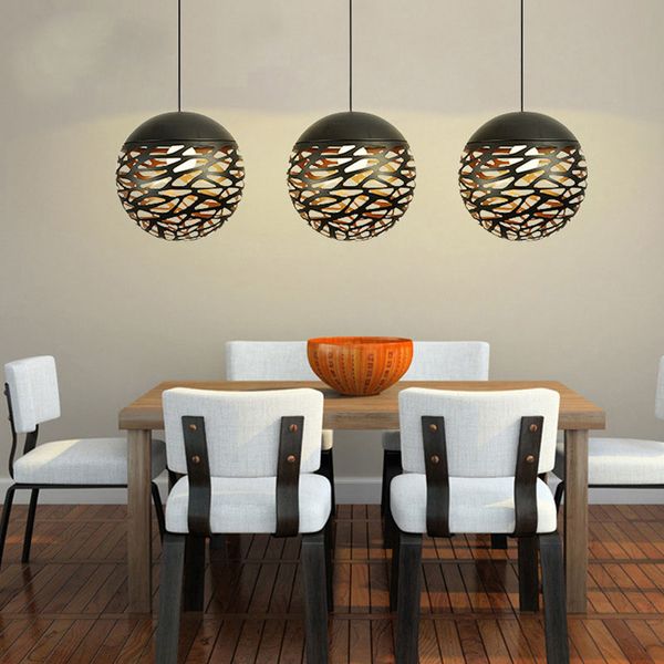 

modern pendant lamp metal pendant light globle lamp with e27 holder, cut out style, new style for living room, ing