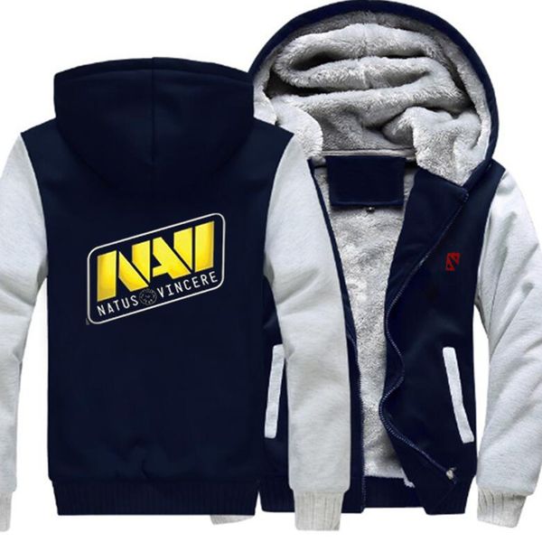 

winterjacke navi dendi mens hoodies with zipper big hood large sizes warm velvet sweatshirts 5xl coat 2018 new arrival w124, Black