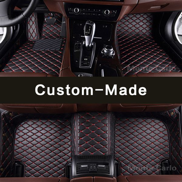 

custom fit car floor mats for tiida versa sunny pulsar note livina kyline gt-r gtr qashgai j10 j11 car styling carpet rug