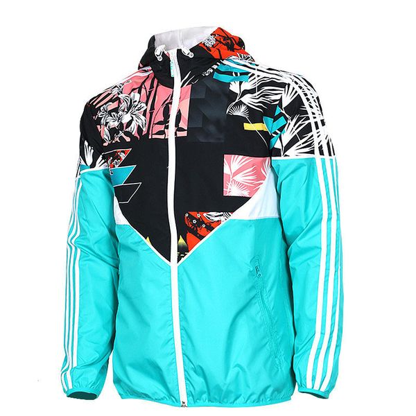 

brand designer men hoodies spring and autumn windrunner jacket men casual fashion style thin windbreaker zipper coats, Black