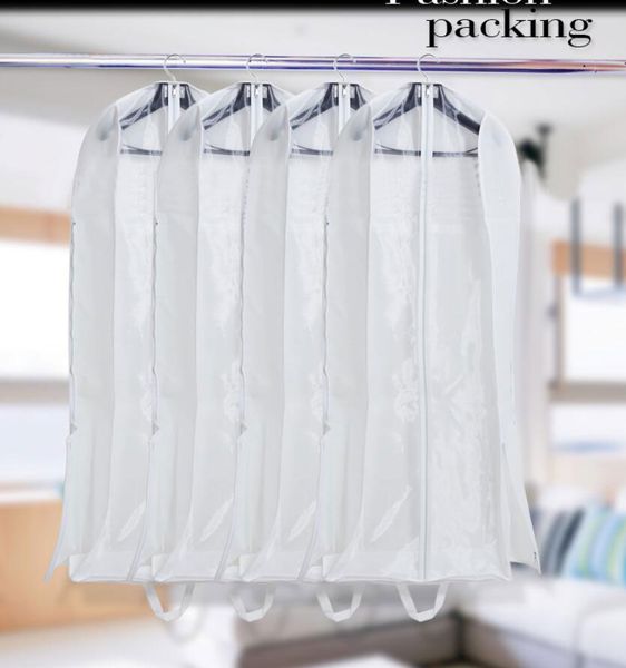 

wedding dresses covers dustproof cover dress bag fashion trailing long skirt hand folding and folding bag, White