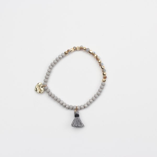 

hongdie корейский браслет женщины мода ювелирные изделия кристалл кисточкой браслет дамы ювелирные изделия pulseira feminina могут быть наст, Black