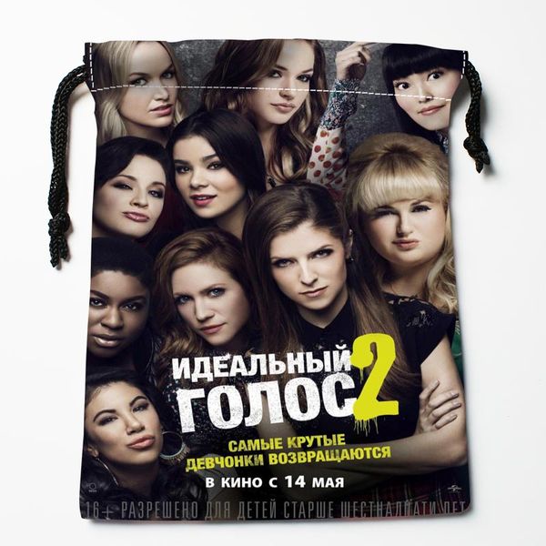 

new custom pitch perfect drawstring bags custom storage bags storage printed gift more size 27x35cm compression type