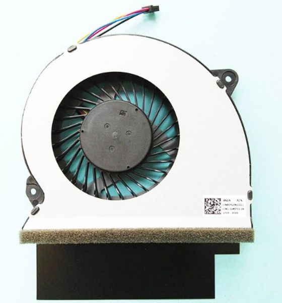 

новый оригинальный процессор вентилятор процессора охлаждение вентилятор для asus рог gl702zc рог стрикс s7zc кулер 13nb0fv0m10011 13nb0fv0m