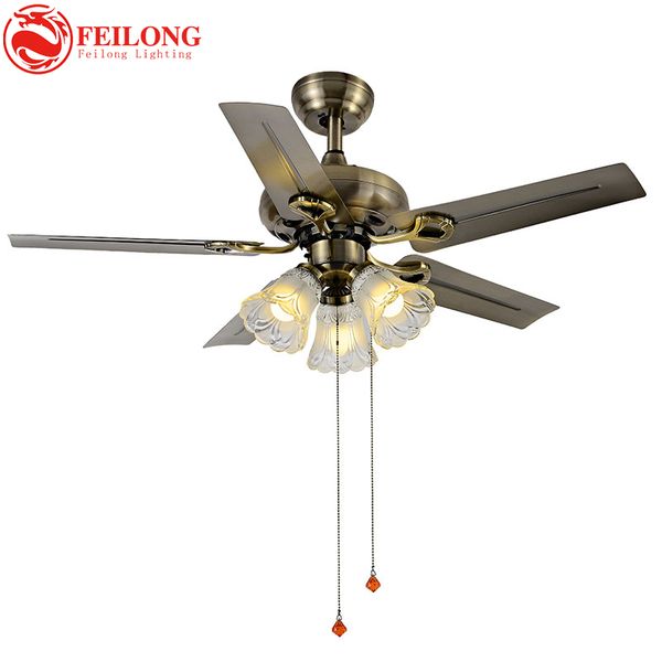 2019 Iron Brown Blades Super Cool Ceiling Fan Light 4201 Blz