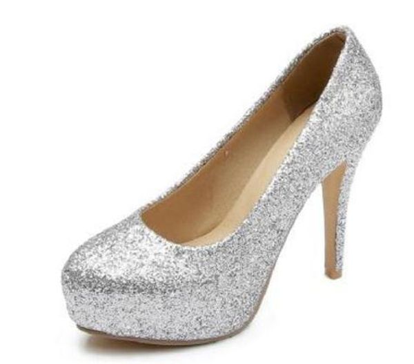 

send waterproof table fine heel high heel single shoes women shoes, Black