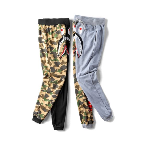 

Мужчины Бренд Shark Mouth Sweatpants Casual Comoflage Pants Brand Design Hip Hop Jogger Спортивные штаны Мужчины Э