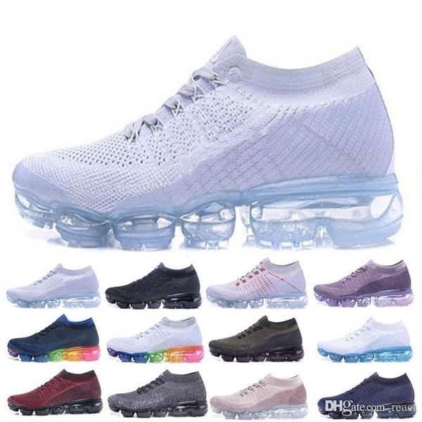 

rainbow 2018 2018 be true shock women running shoes fashion men casual designer sport athletic sneaker 36-45, Black