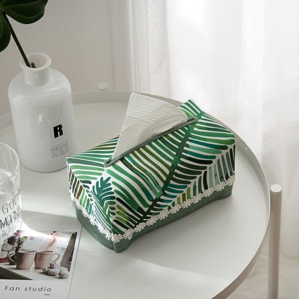 

original in the wind tissue box nordic green planting tray fabric garden home paper sets can be washed paper pumping lo112531