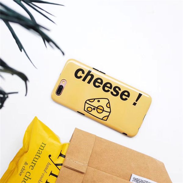 

tpu cellphone case creative cheese crash-proof cell phone shell