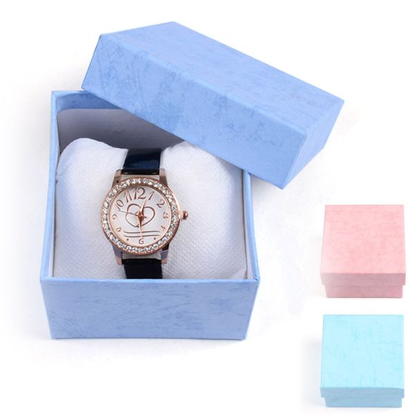 

unique gift box wristwatch box for watch original watch paper dropshipping 233, Black;blue