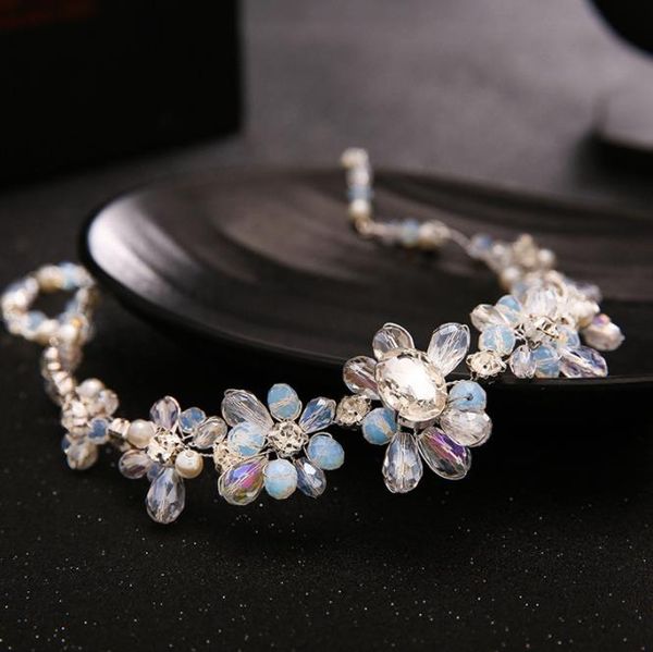 

bridal wedding necklace jewelry earrings set up korean wedding, birthday party accessories, air accessories set, Slivery;golden