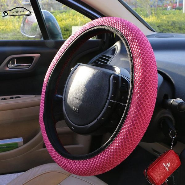 

Ткань для сэндвичей Ручная работа Обложка для рулевого колеса Воздухопроницаемо