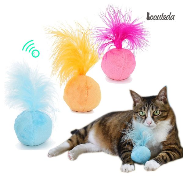 

Смешные игрушки для кошек Интерактивные мягкие плюшевые шарики Сопротивление пр