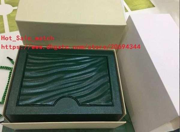 

green box papers card purse gift boxes handbag 185mm*134mm*84mm 0.7kg for 116610 116660 116710 watches, Black;blue