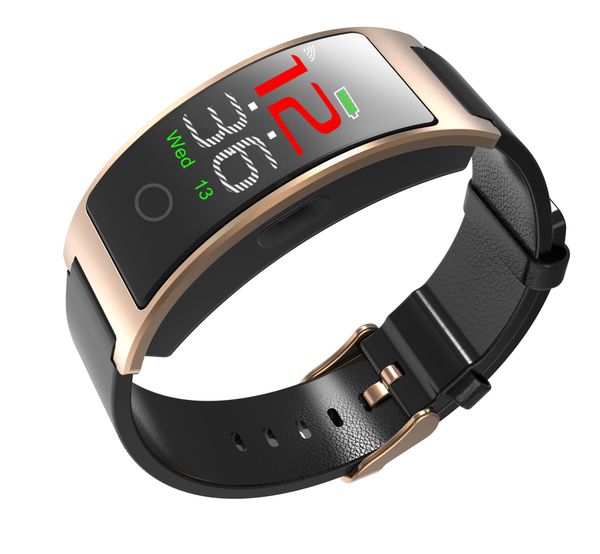 

men women fitness tracker bracelet color display heart rate monitor smart band ip67 waterproof activity tsmart wristbands for ios & andriod