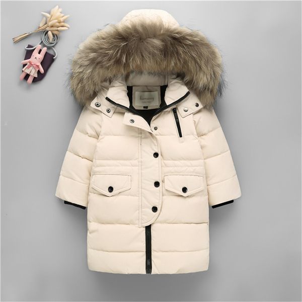 

2018 winter down jacket parka for girls boys coats , 90% down jackets children's clothing for snow wear kids outerwear & coats, Blue;gray