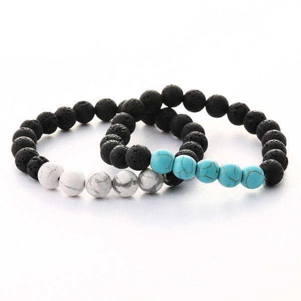 

8 мм нађѬалнй еѬнй лавовй камен бђин биѬзовй игѬовй глаз бѬале diy, Black