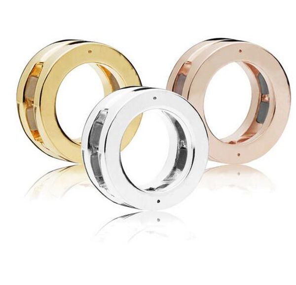 

2018 autumn 925 sterling silver jewelry reflections logo clip charm beads fits bracelets necklace for women jewelry, Bronze;silver