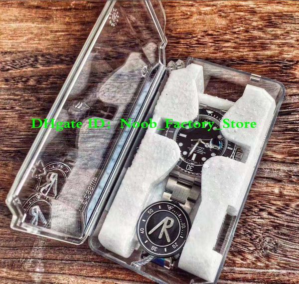 

2 color factory 904l men automatic eta 2824 watch men black ceramic bezel dial port water re i tant 116610ln watche dive teel wri tw