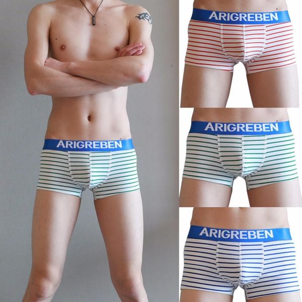 

trunks underwear men's briefs shorts bulge pouch underpants flawless breathable men briefs underwear, Black;white