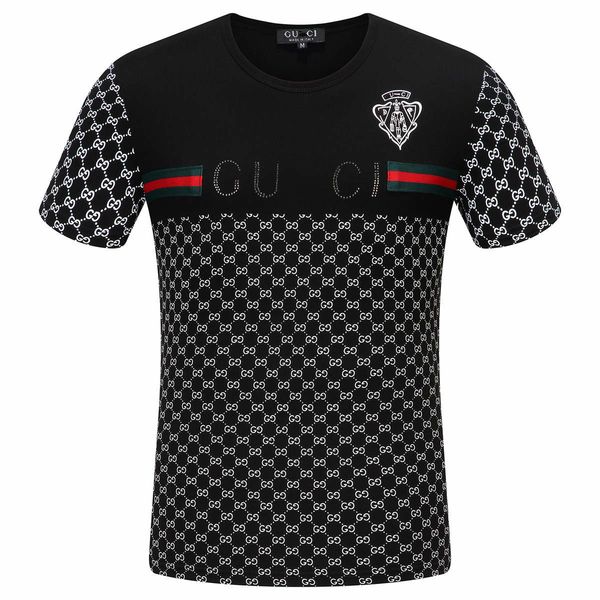 

Весной и летом новые чистого хлопка с короткими рукавами молодых мужчин футболка