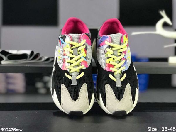 

2018 men women new kaw 700 wave runner neaker for ale kanye we t running hoe