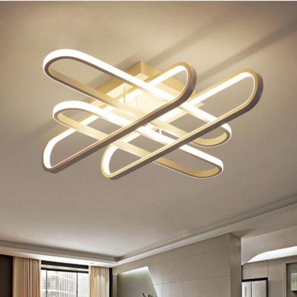 

modern led ceiling lights geometry surface mounted ceiling lamp dimmable for living room kitchen bedroom indoor light fixtures