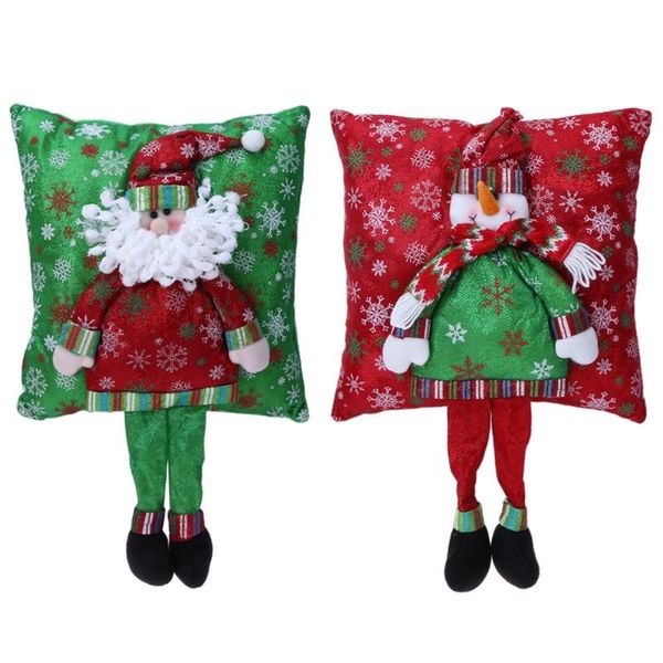 Christmas Decoration Christmas 3d Pillow Santa Claus Pillow With