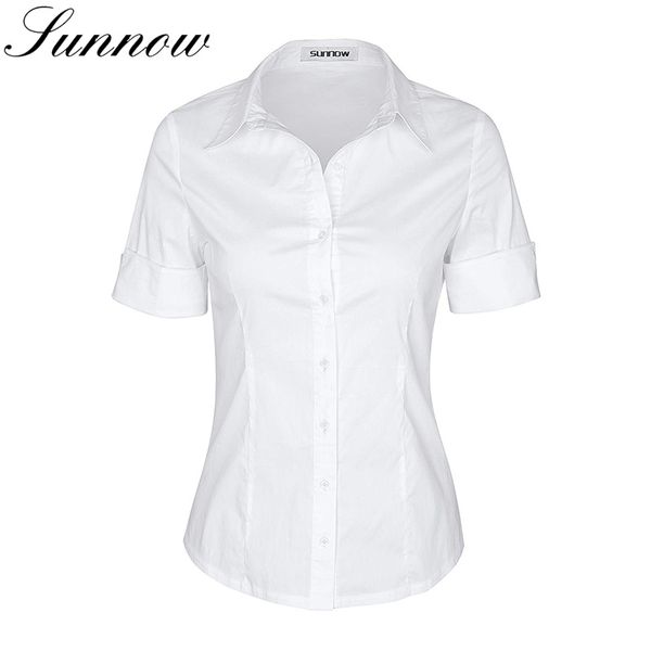 camisa de botones para mujer