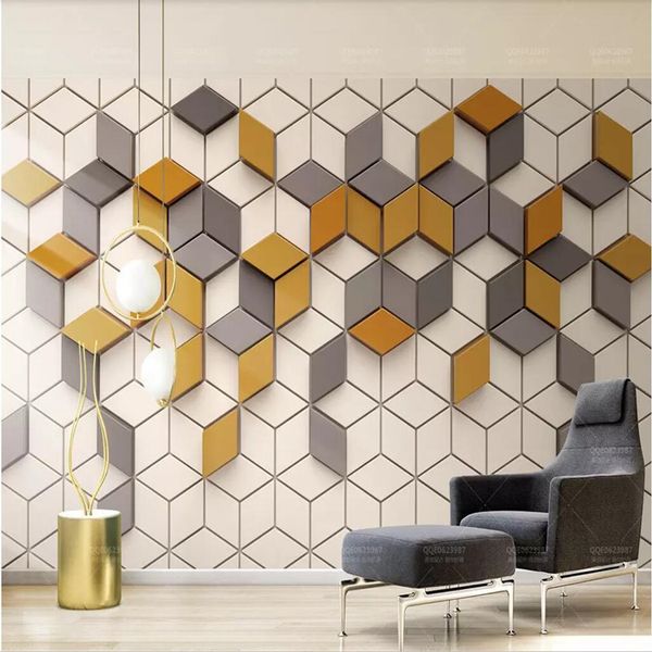 Gratuit Images Acheter 3d Simple Moderne Papier Peint Nordique Geometrique Papier le plus cool par