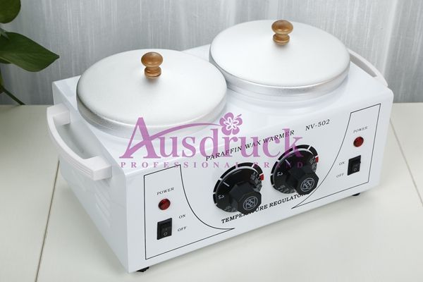 

New wax warmer double pot heater paraffin alon u e kin care pa machine