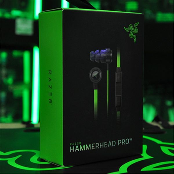 Razer Hammerhead Pro V2 Headphone In Ear Earphone With Microphone With Retail Box In Ear Gaming Head Et Buy At The Price Of 19 72 In Dhgate Com Imall Com